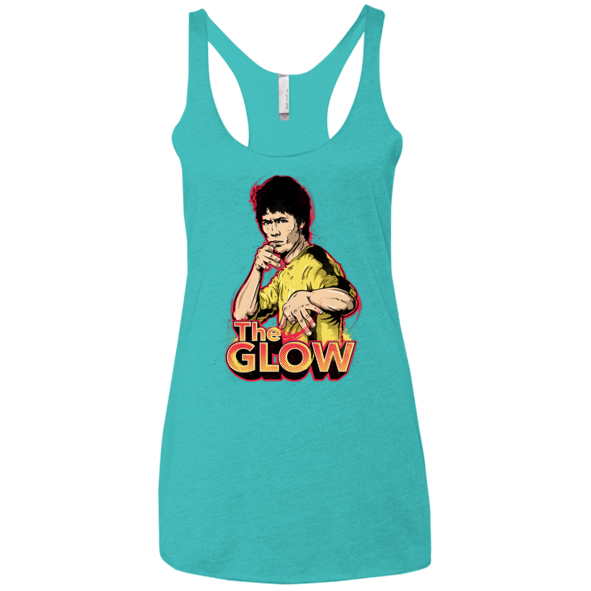 The Glow Women's Triblend Racerback Tank