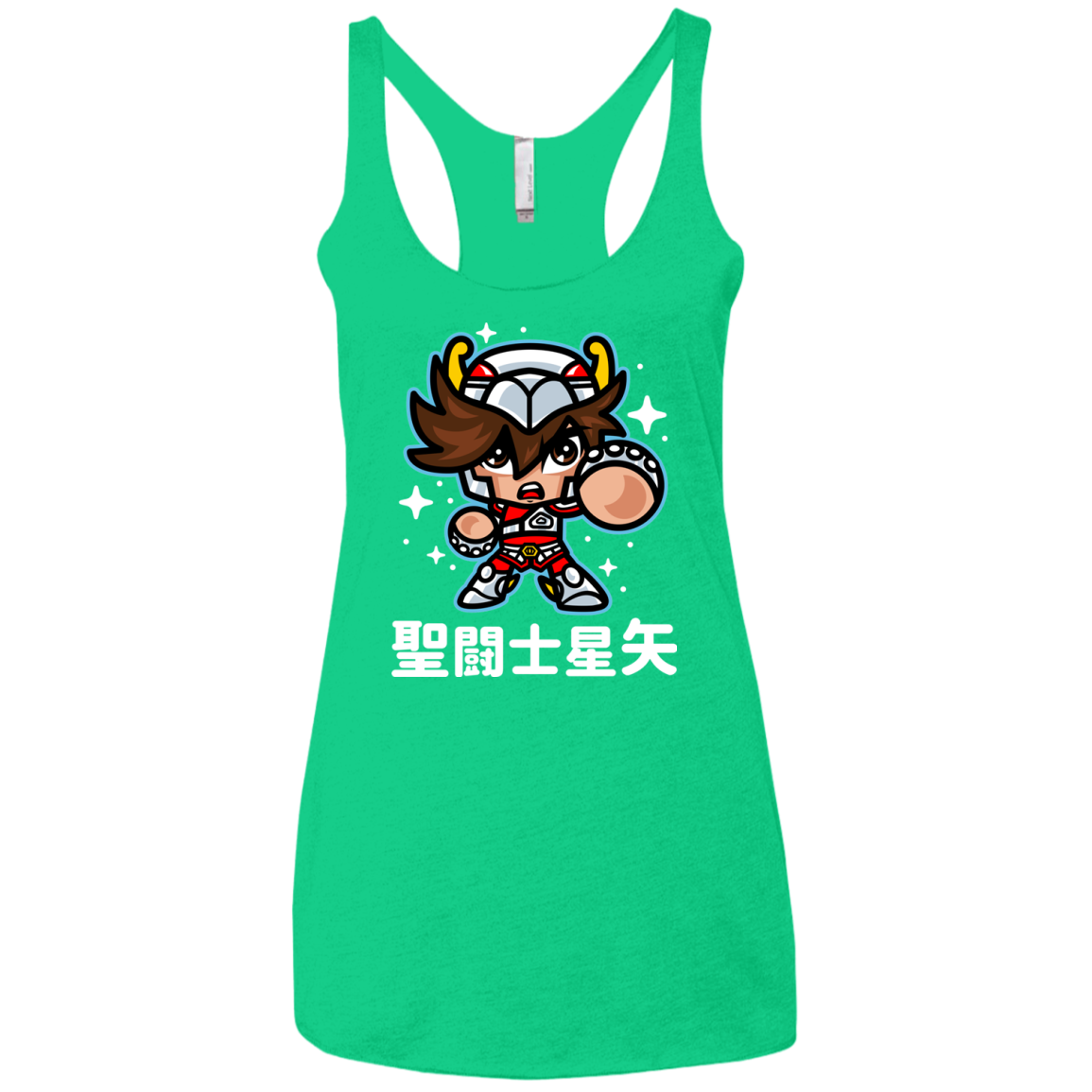 ChibiPegasus Women's Triblend Racerback Tank