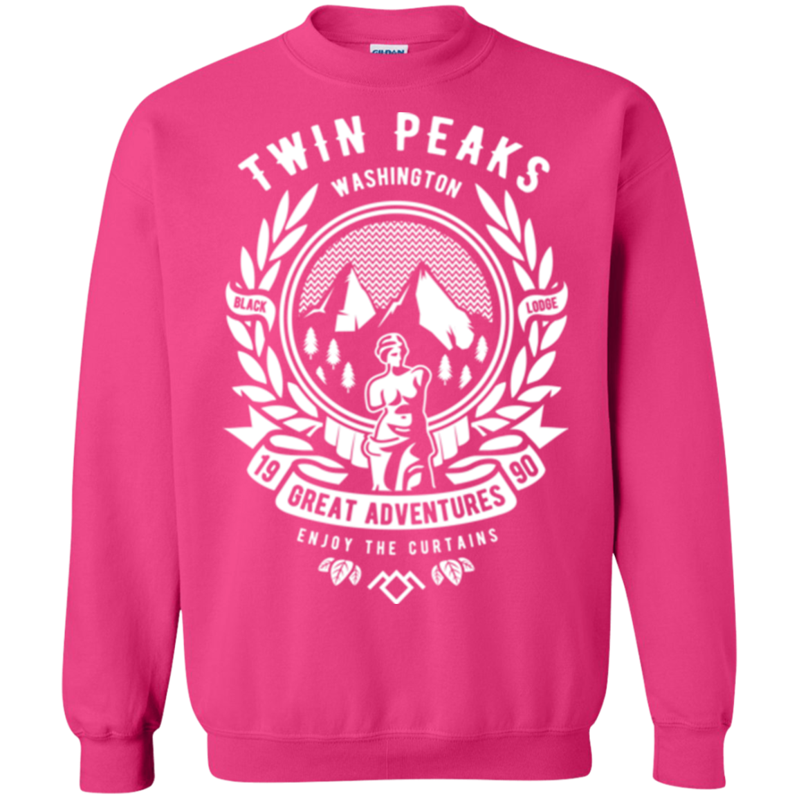 ENJOY THE CURTAINS Crewneck Sweatshirt