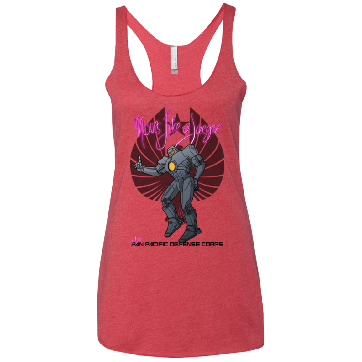 Moves Like A Jaegger Women's Triblend Racerback Tank