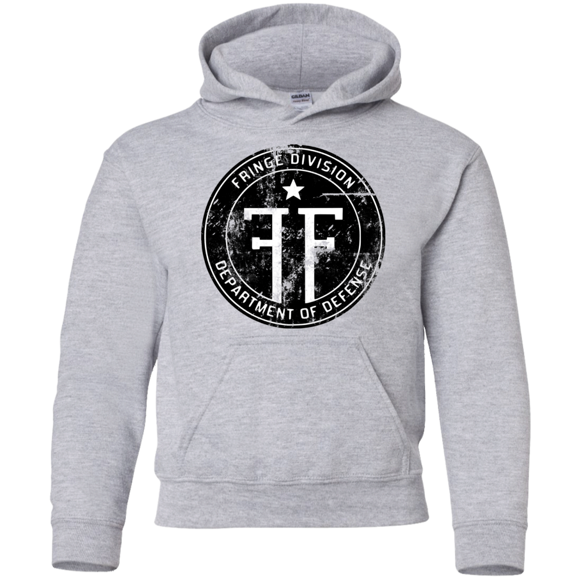 Fringe Logo Vintage Youth Hoodie