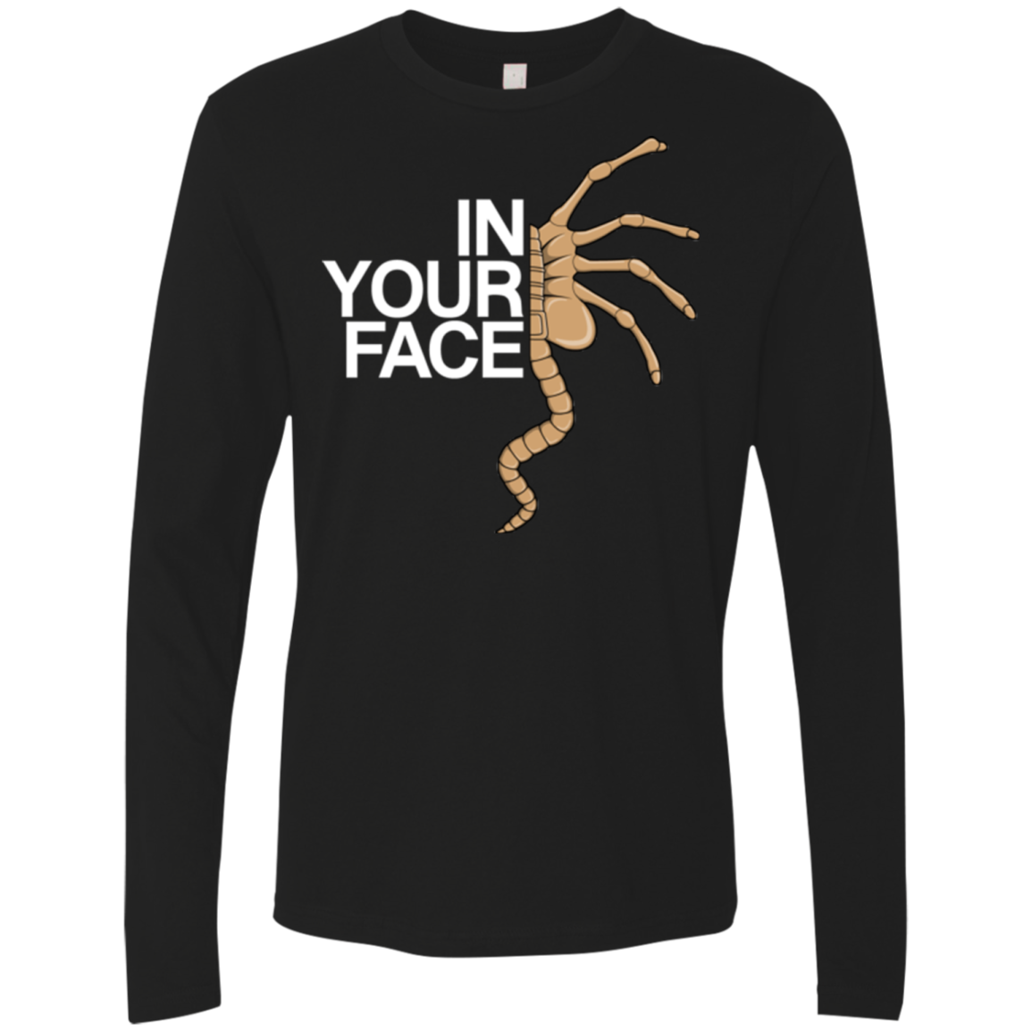 IN YOUR FACE Men's Premium Long Sleeve