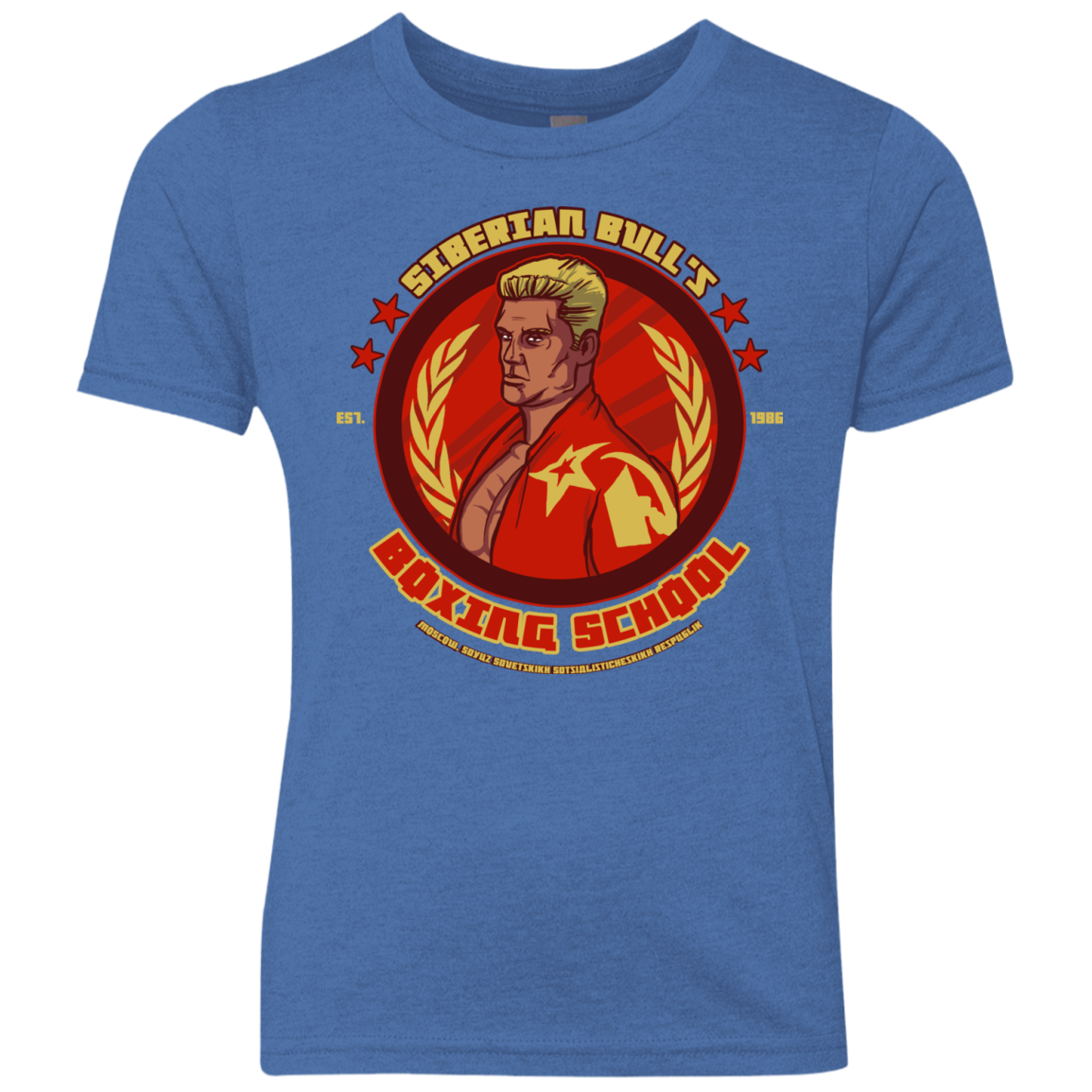 Siberian Bull Youth Triblend T-Shirt