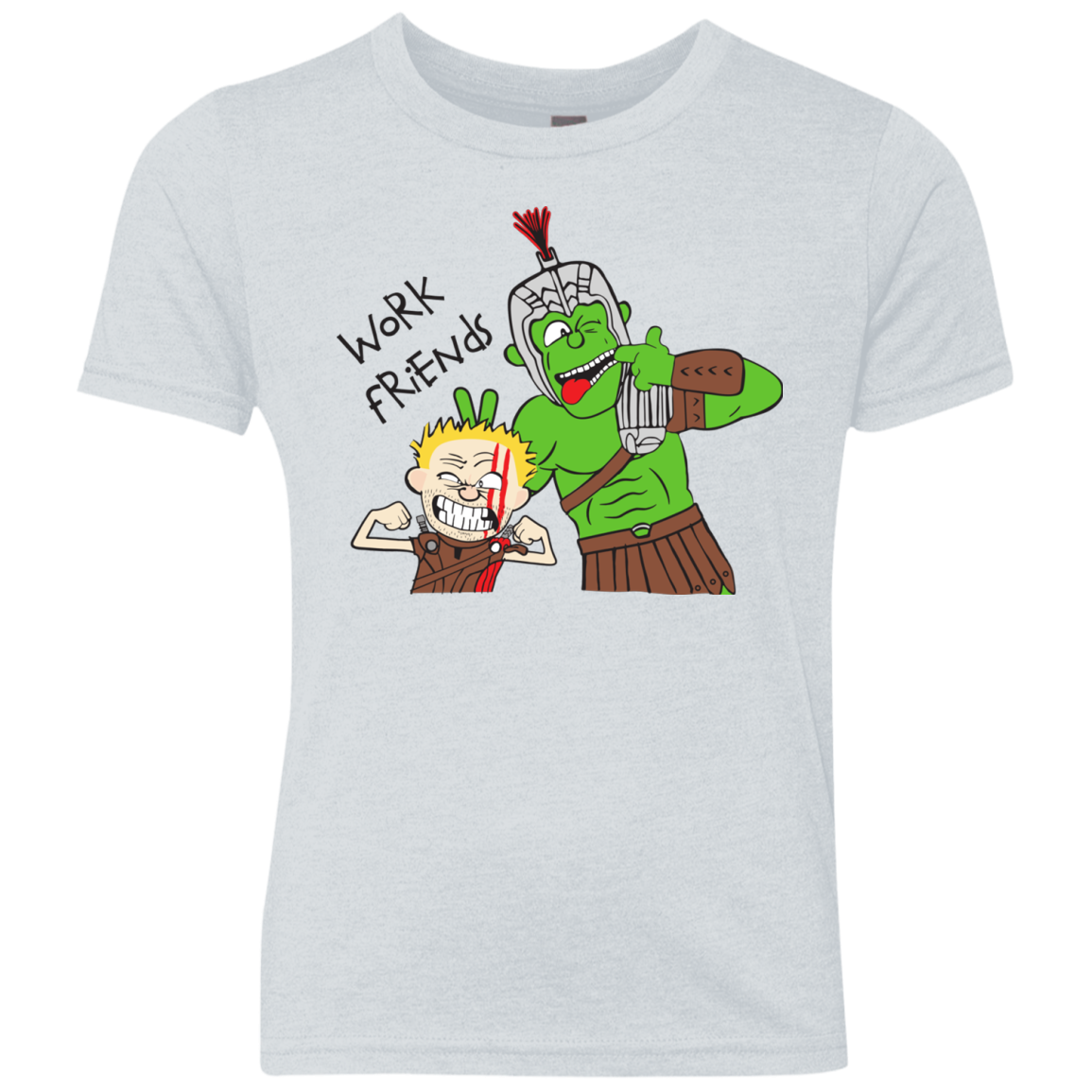 Work Friends Youth Triblend T-Shirt