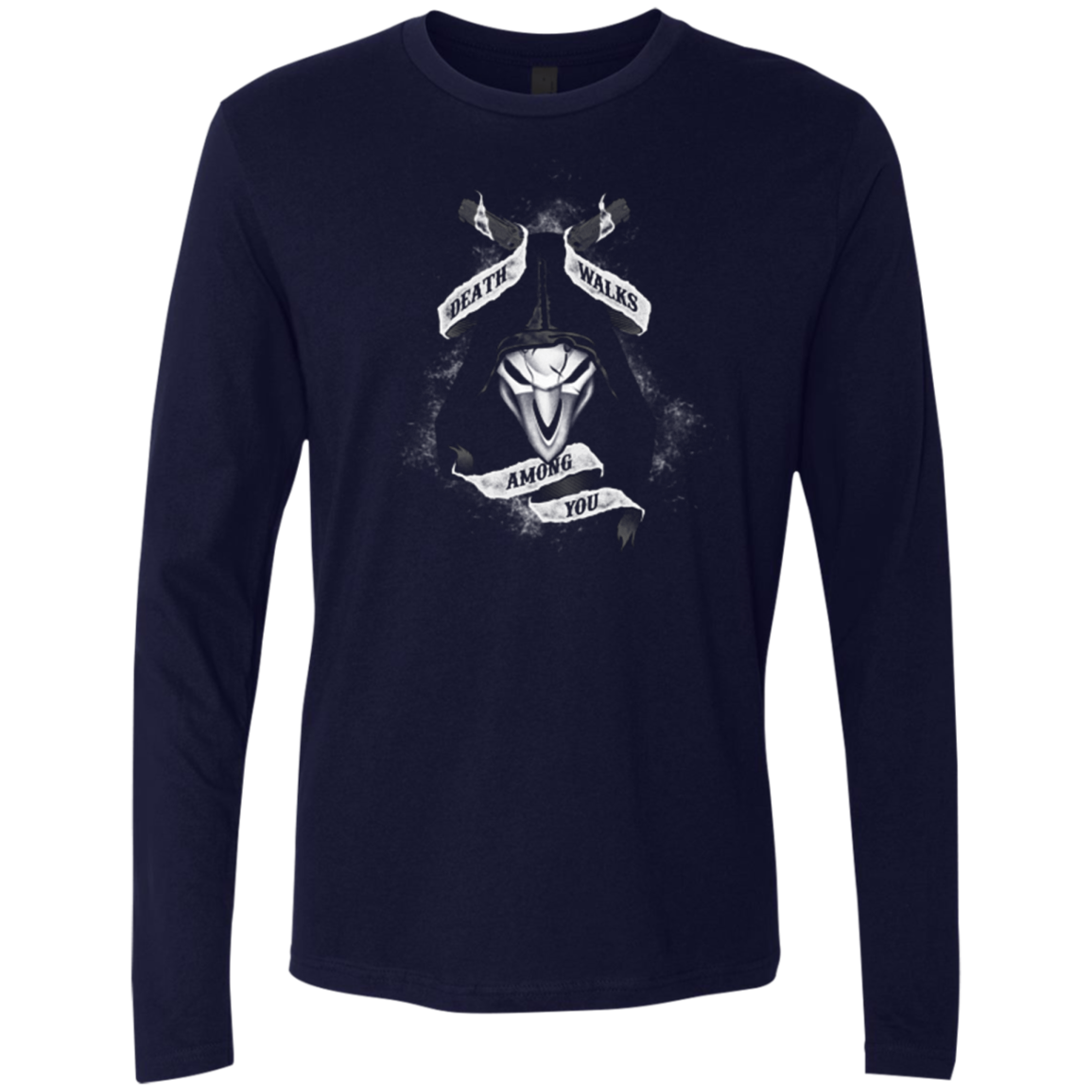 Death Walks Among You Men's Premium Long Sleeve