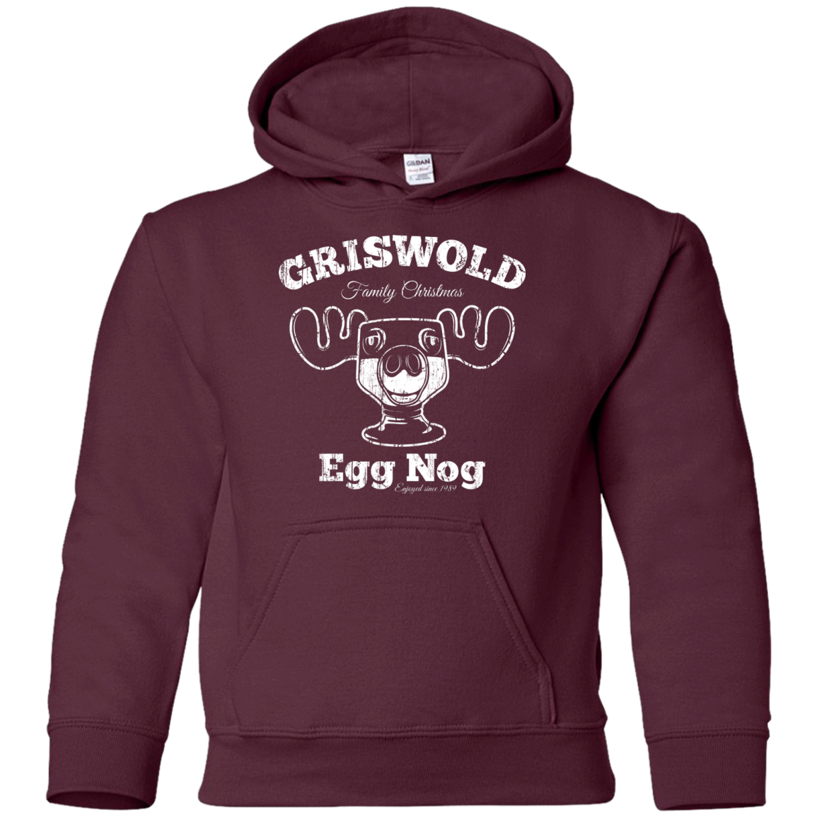 Griswold Christmas Egg Nog Youth Hoodie