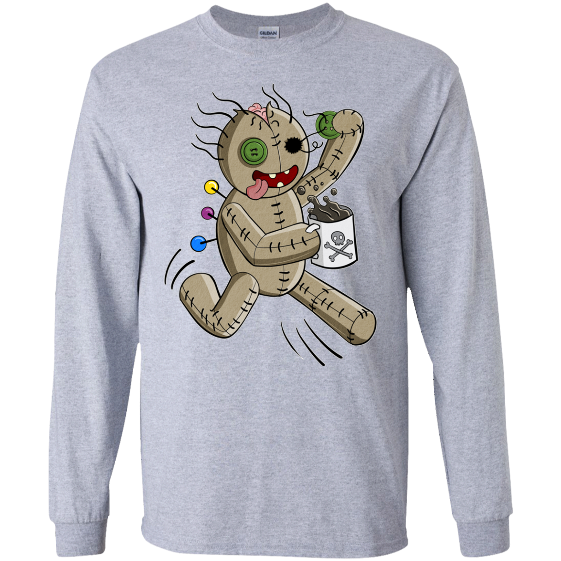 Voodoo Coffee Runner Long Sleeve T-Shirt