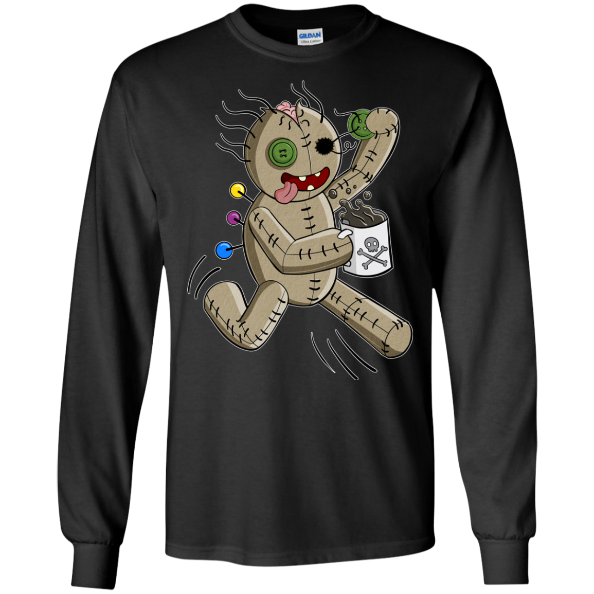 Voodoo Coffee Runner Long Sleeve T-Shirt