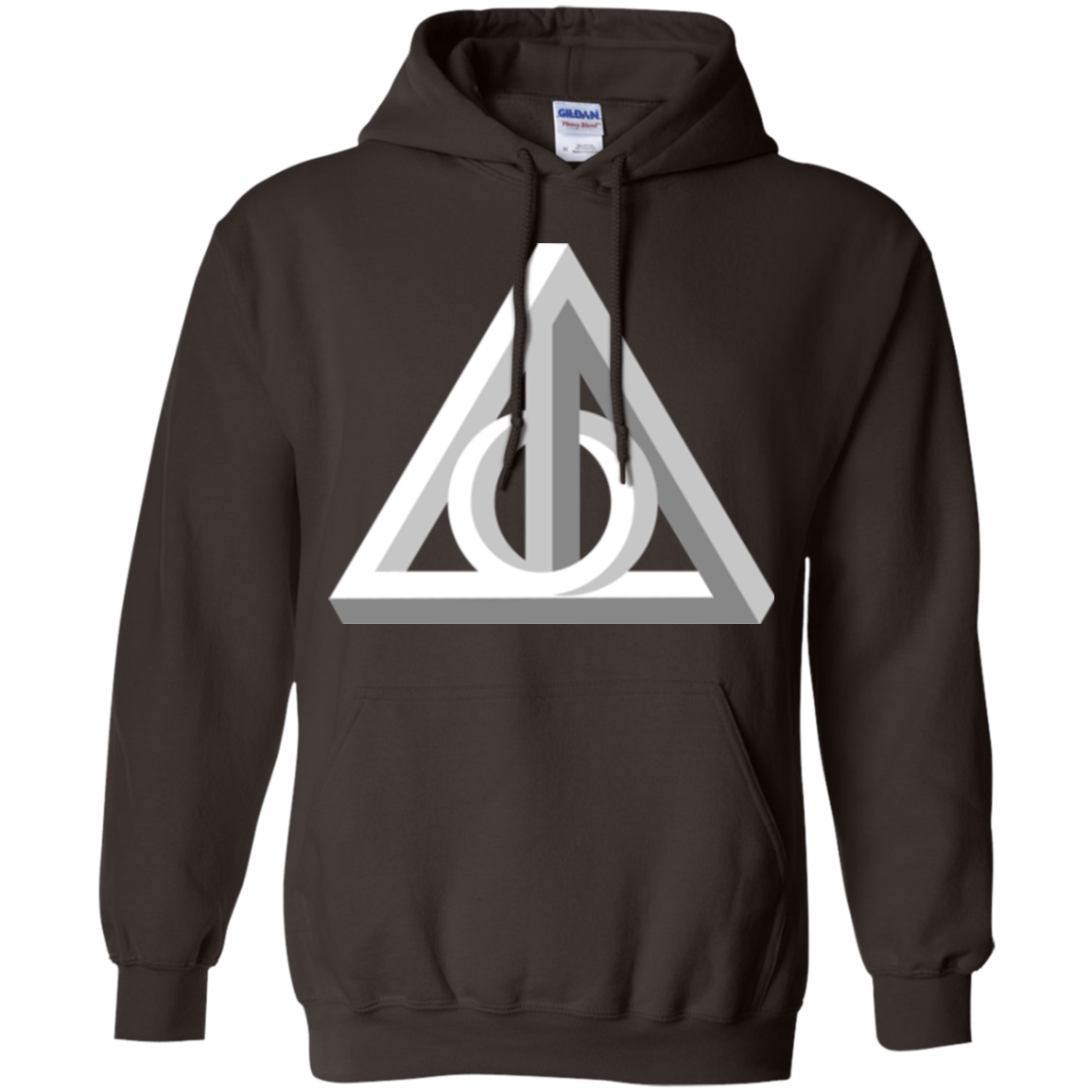 Deathly Impossible Hallows Pullover Hoodie