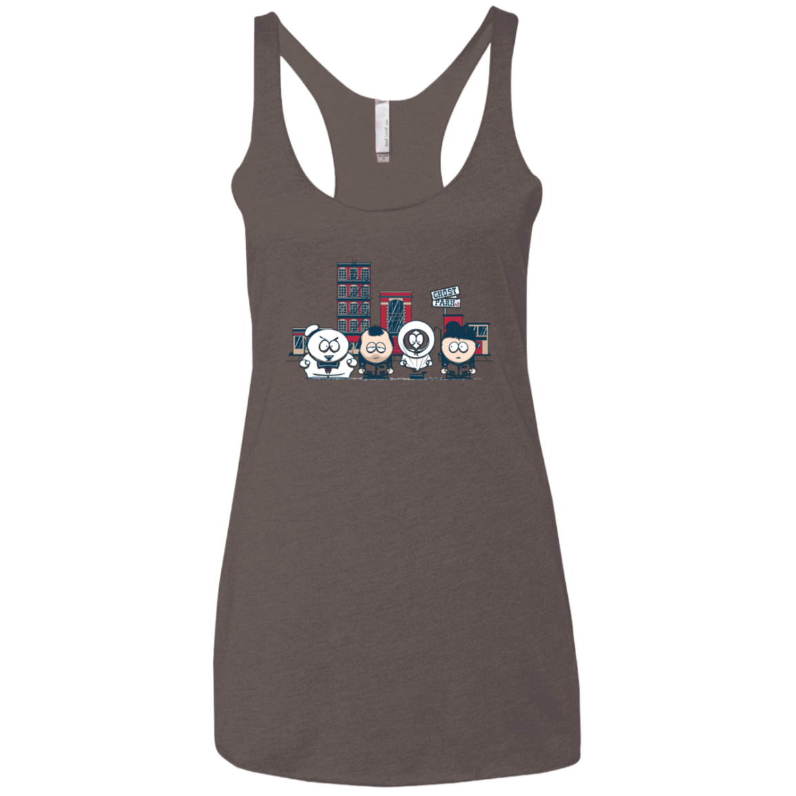 GHOST PARK Women's Triblend Racerback Tank