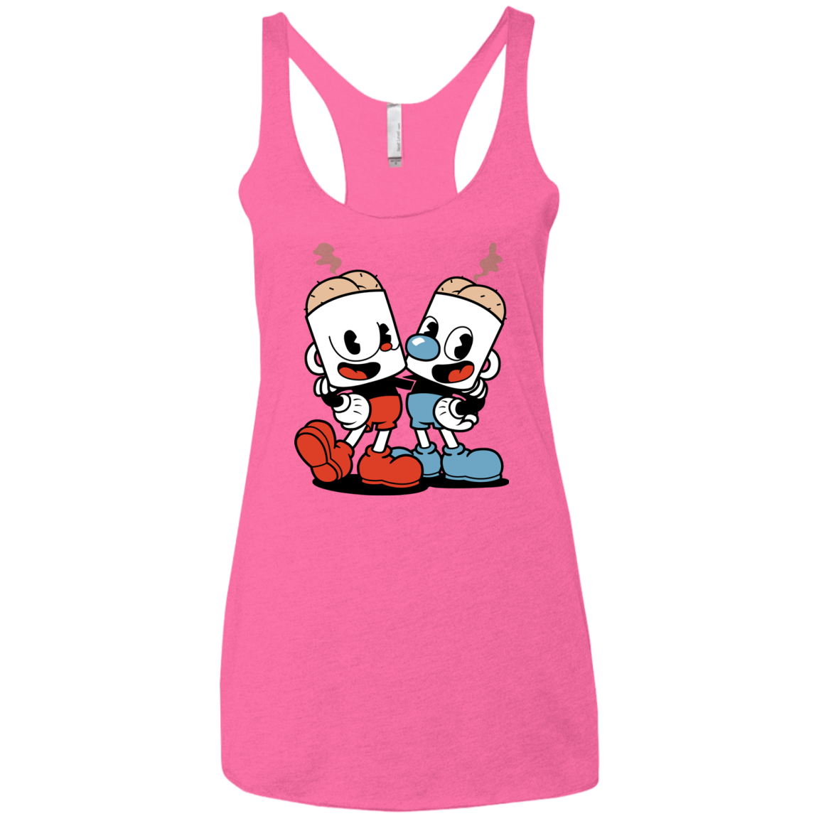 Butthead Women's Triblend Racerback Tank