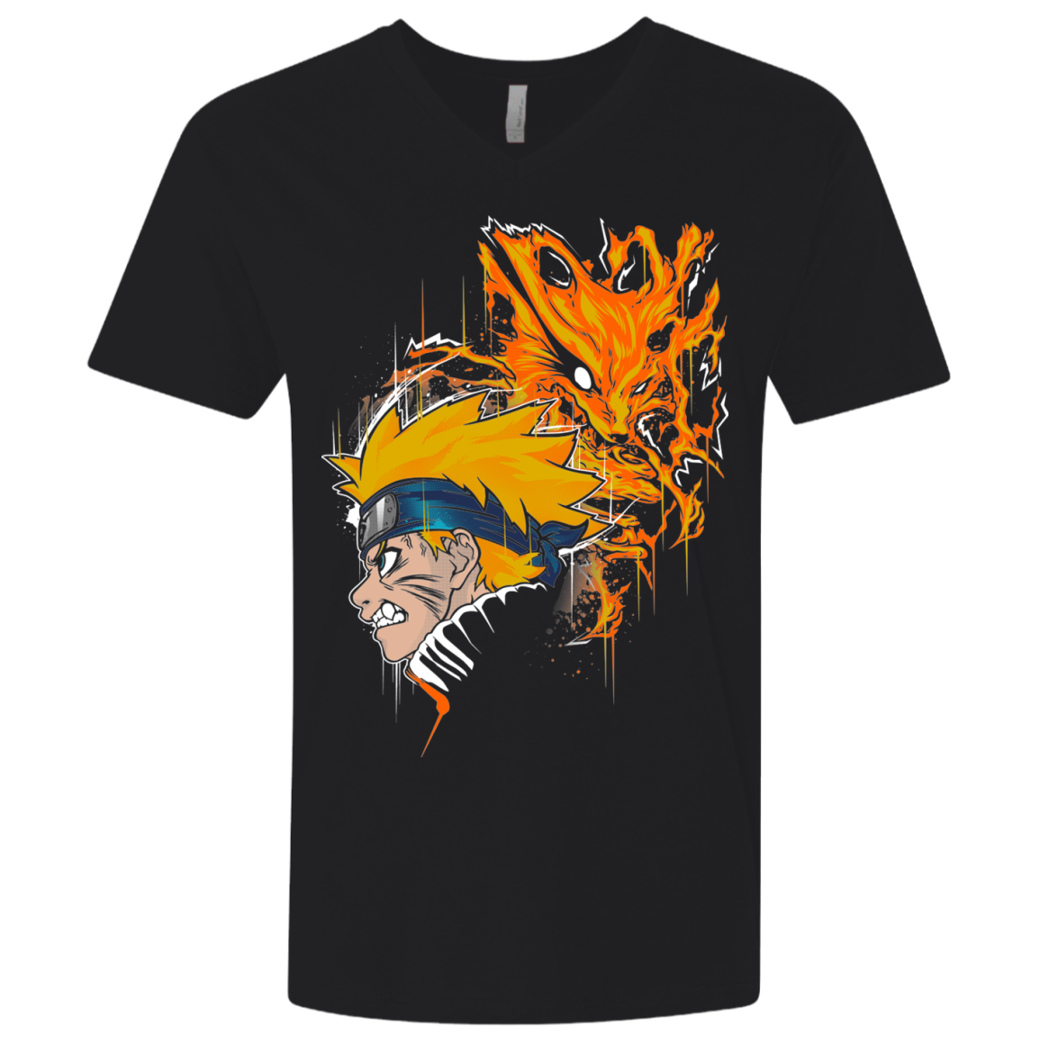 Demon Fox Men's Premium V-Neck