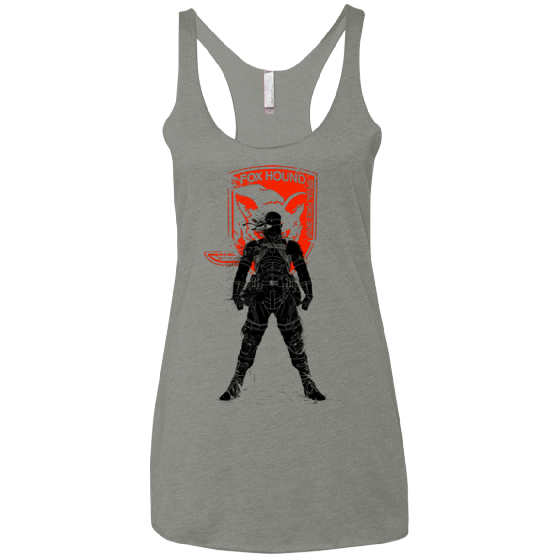 Fox Hound (1) Women's Triblend Racerback Tank