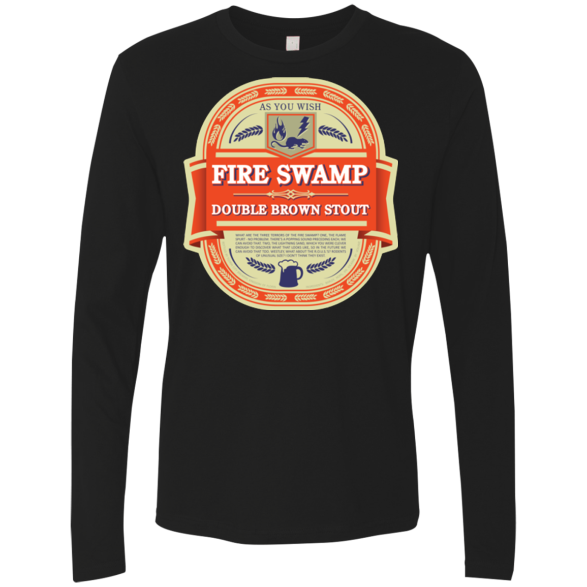 Fire Swamp Ale Men's Premium Long Sleeve