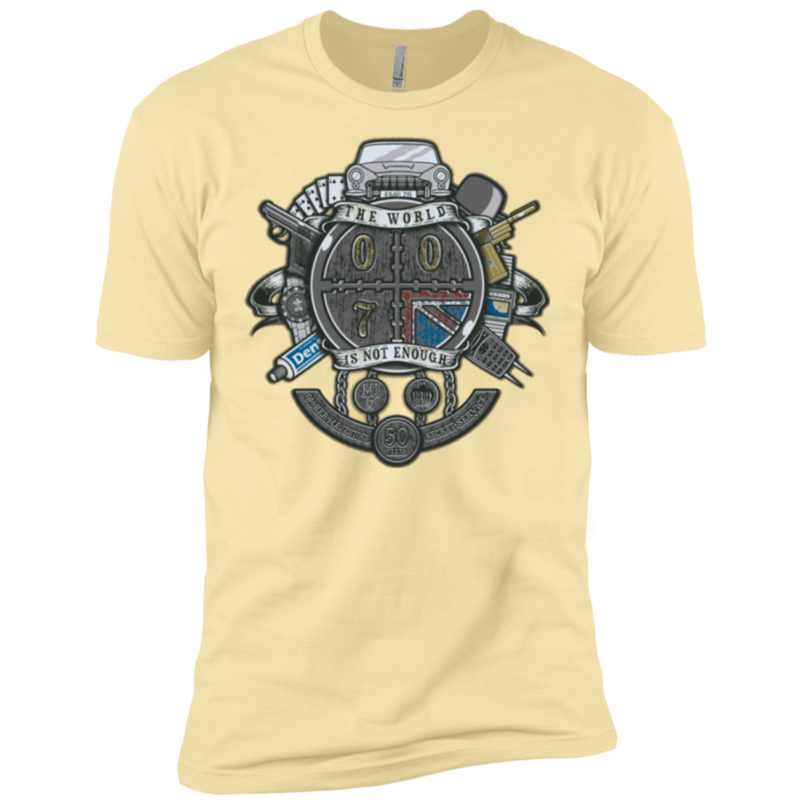 British Spy Crest Men's Premium T-Shirt