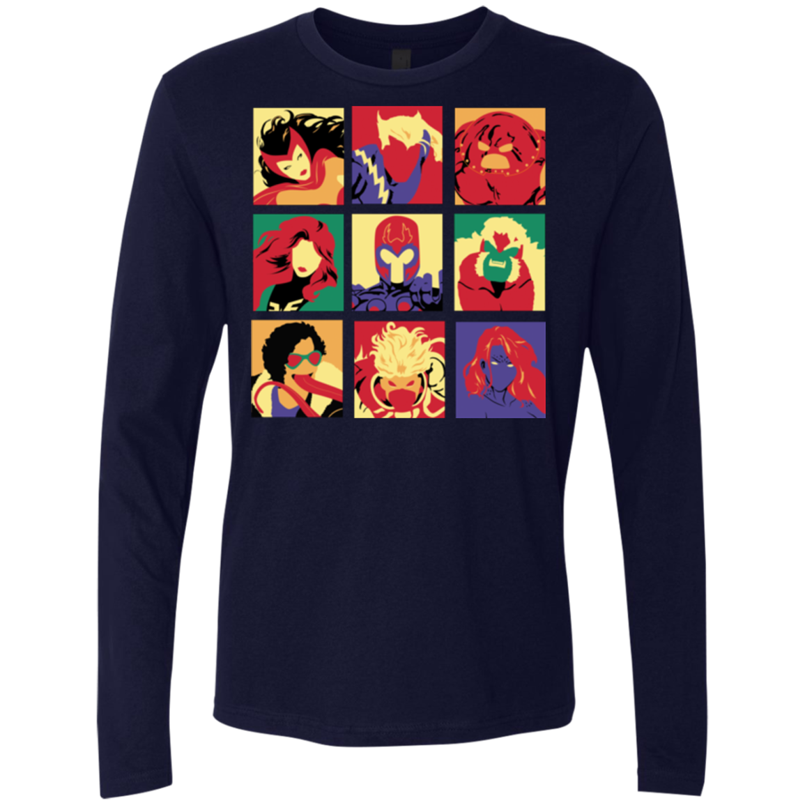X villains pop Men's Premium Long Sleeve