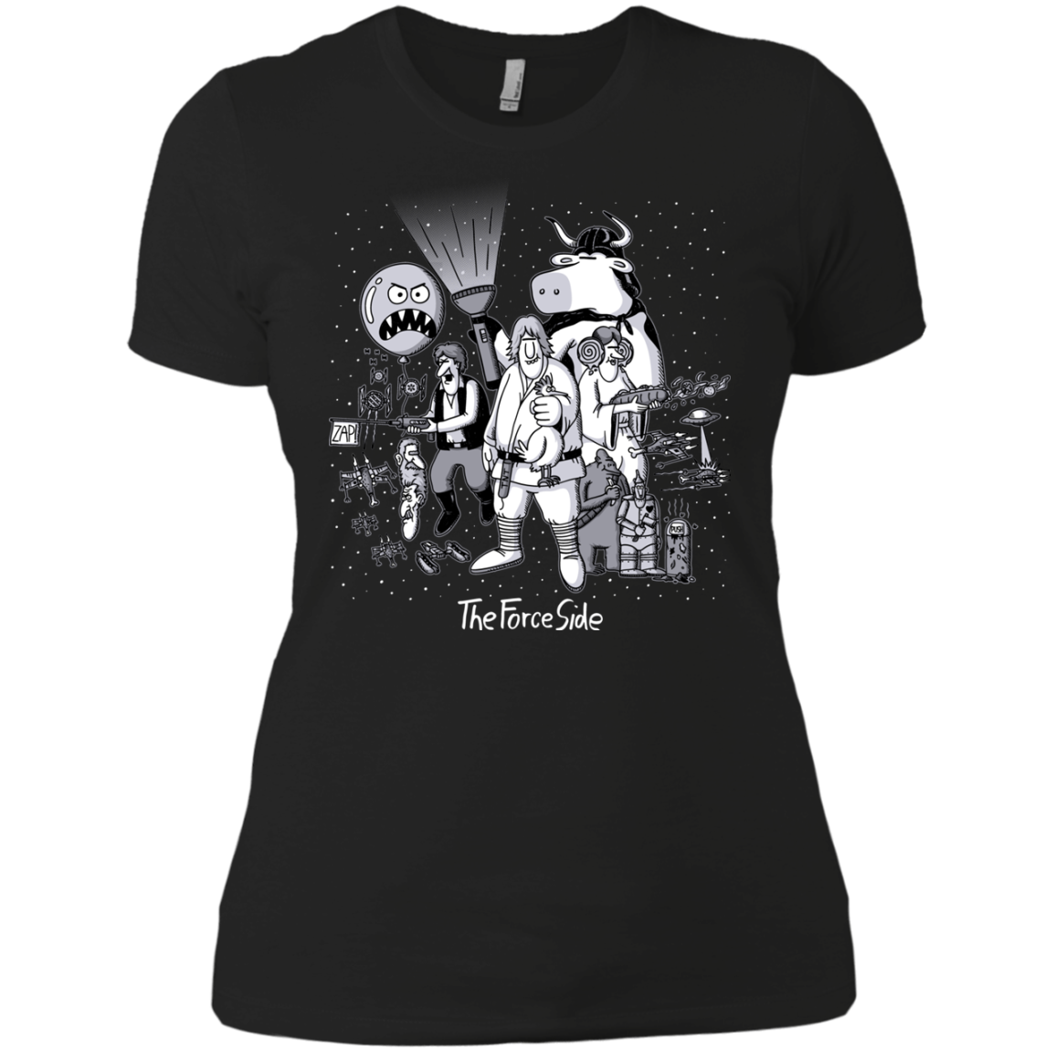 The Force Side Women's Premium T-Shirt