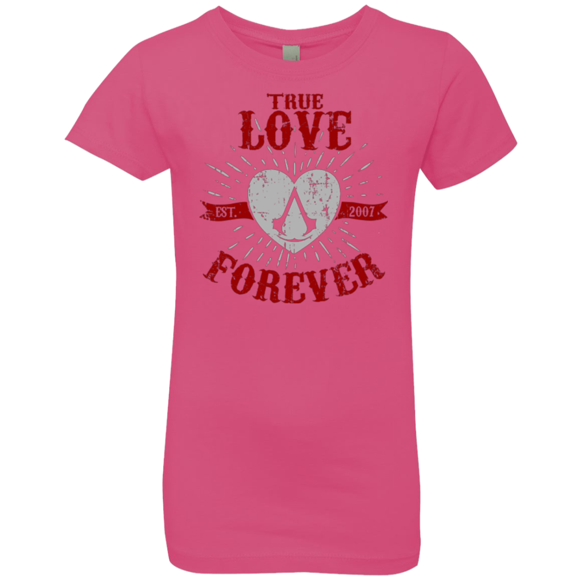 True Love Forever Assasin Girls Premium T-Shirt
