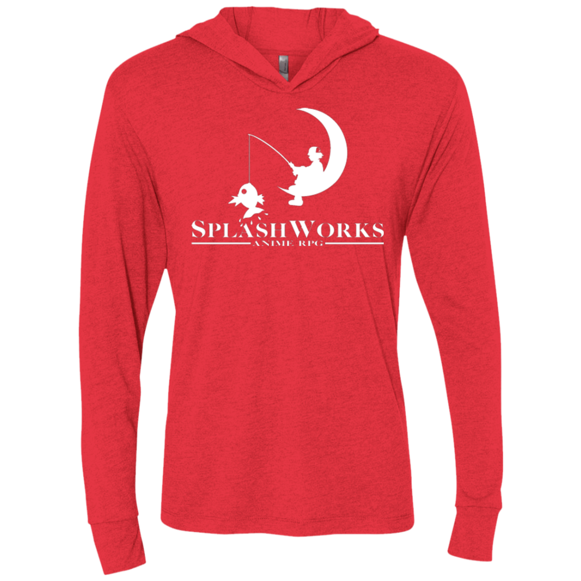 Splash Works Triblend Long Sleeve Hoodie Tee