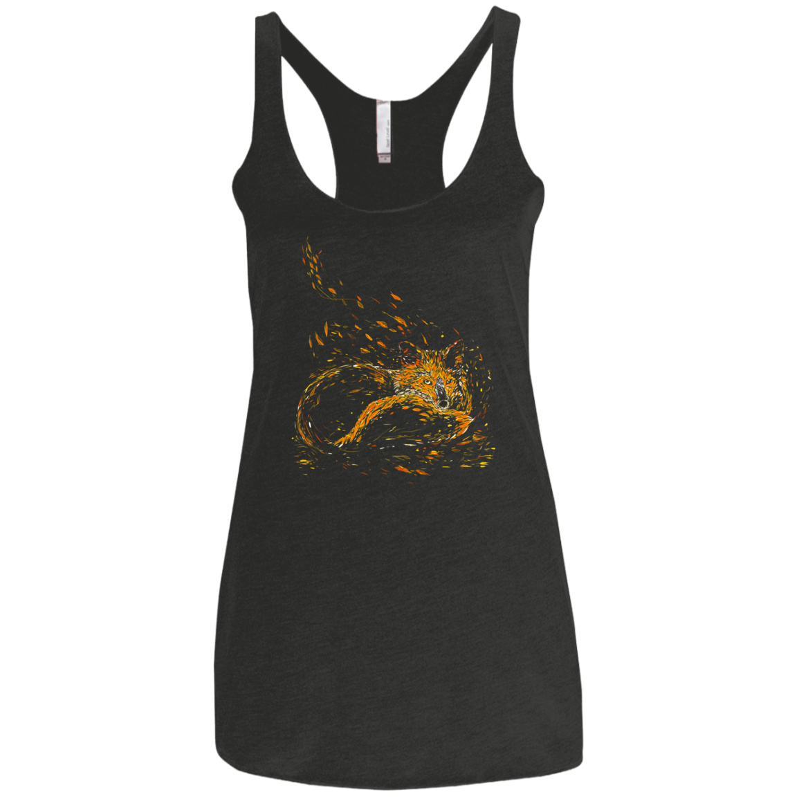 Cameo Fox Women's Triblend Racerback Tank