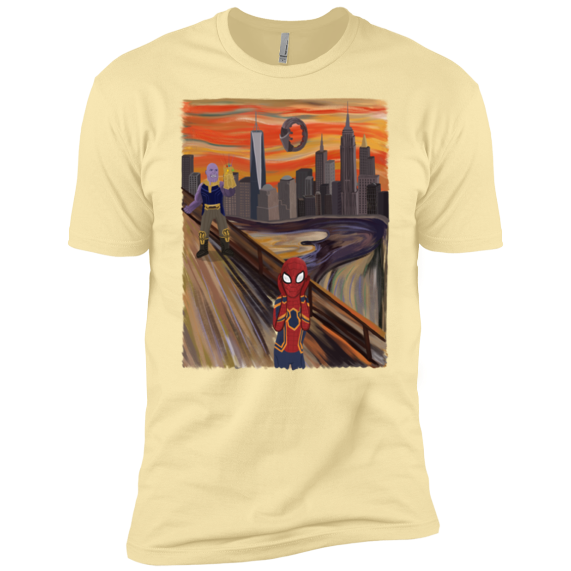 Spider Scream Men's Premium T-Shirt