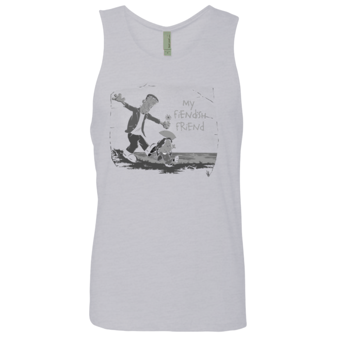 My Fiendish Friend Men's Premium Tank Top