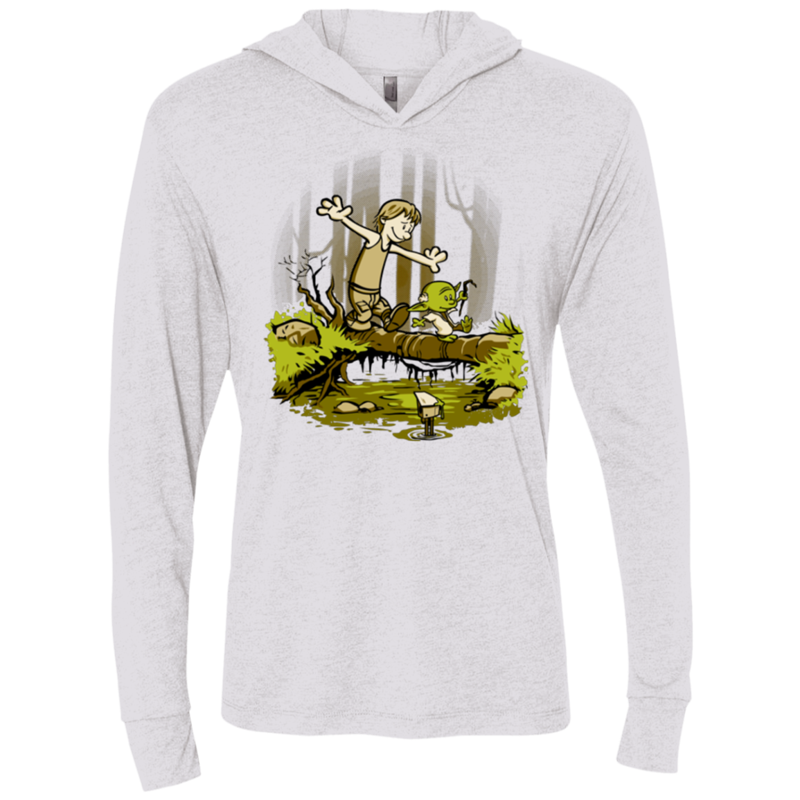 Training We Are Triblend Long Sleeve Hoodie Tee