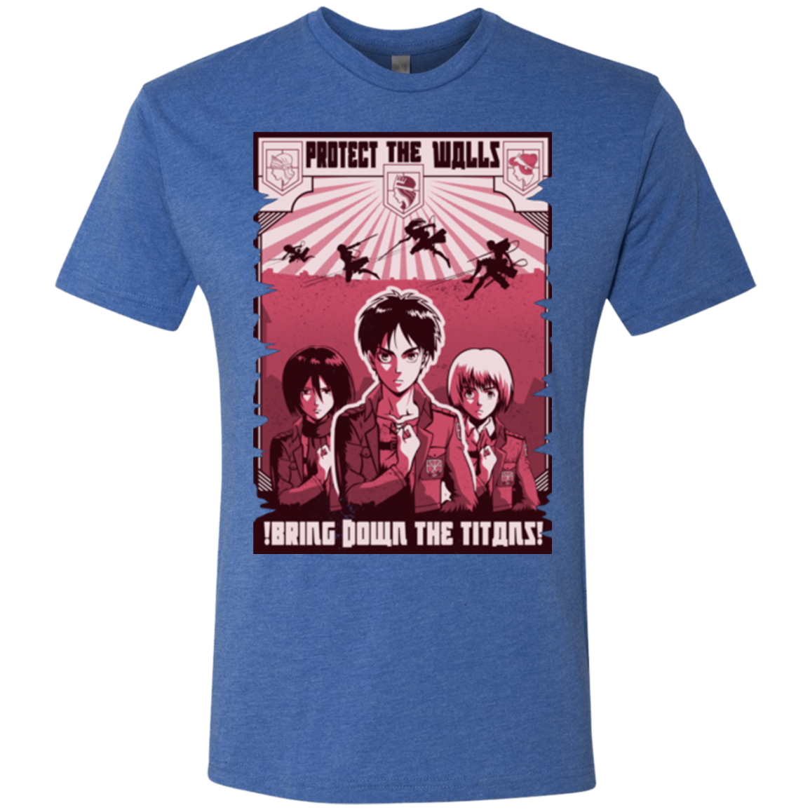 Protect the Walls Men's Triblend T-Shirt