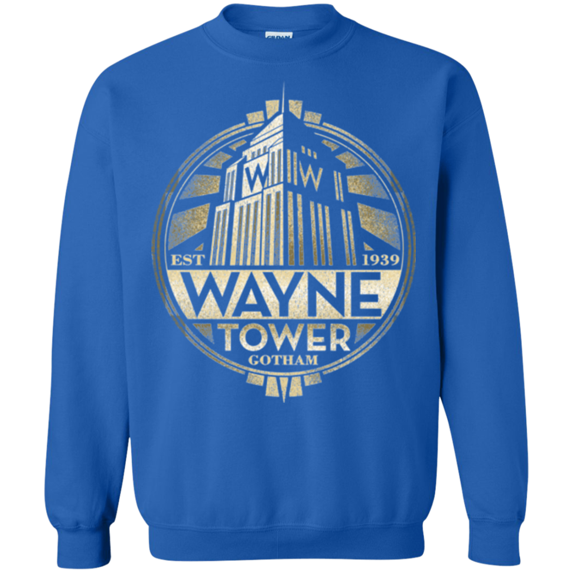 Wayne Tower Crewneck Sweatshirt