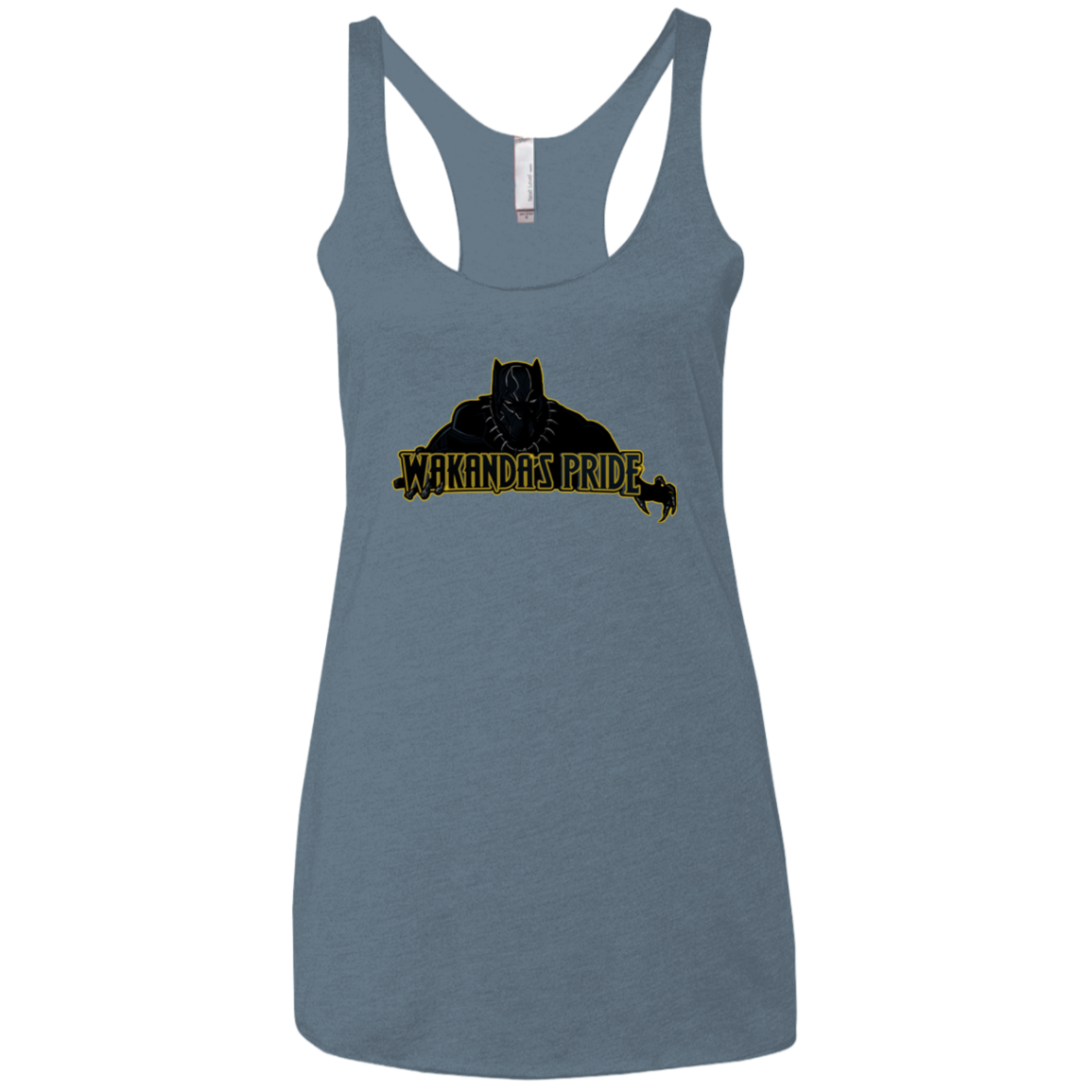 Wakandas Pride Women's Triblend Racerback Tank