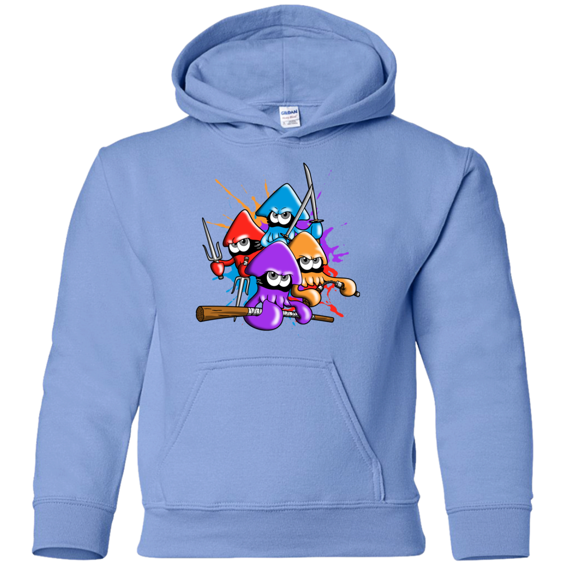 Teenage Mutant Ninja Squids Youth Hoodie