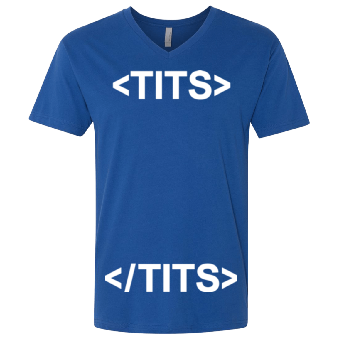 Tits Men's Premium V-Neck