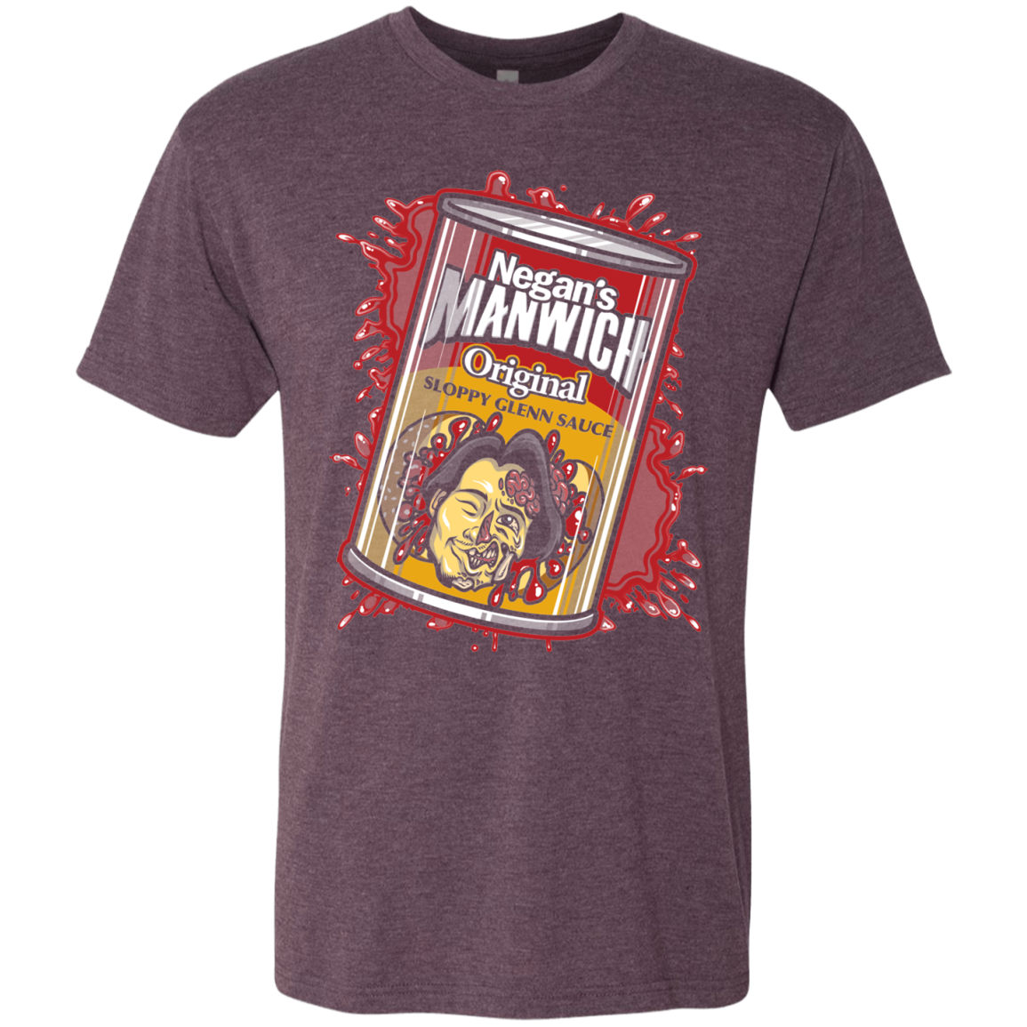 Negans Manwich Men's Triblend T-Shirt