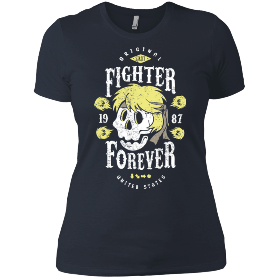 Fighter Forever Ken Women's Premium T-Shirt