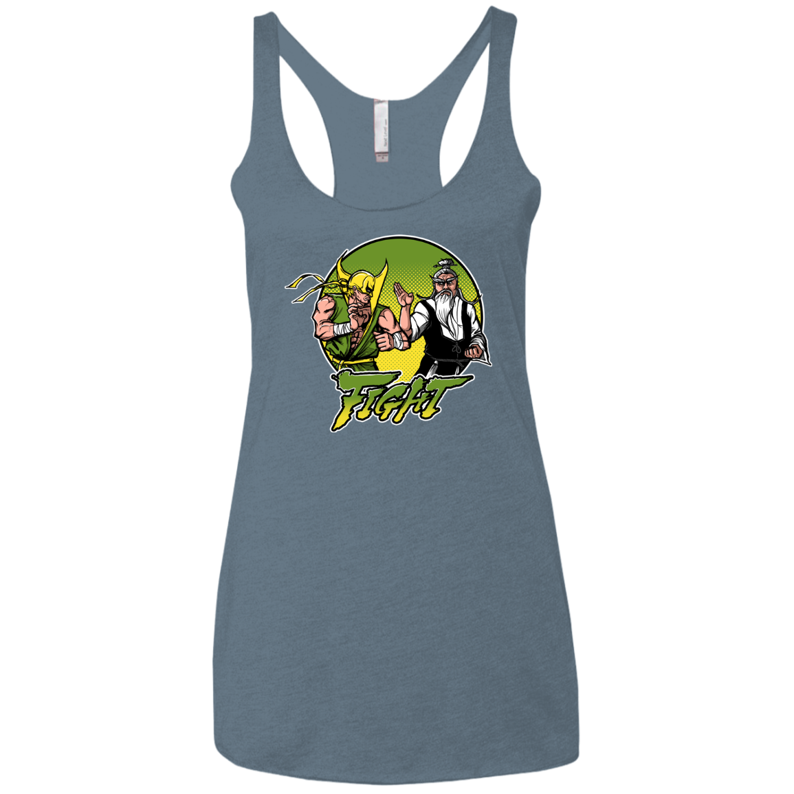 Fight Women's Triblend Racerback Tank
