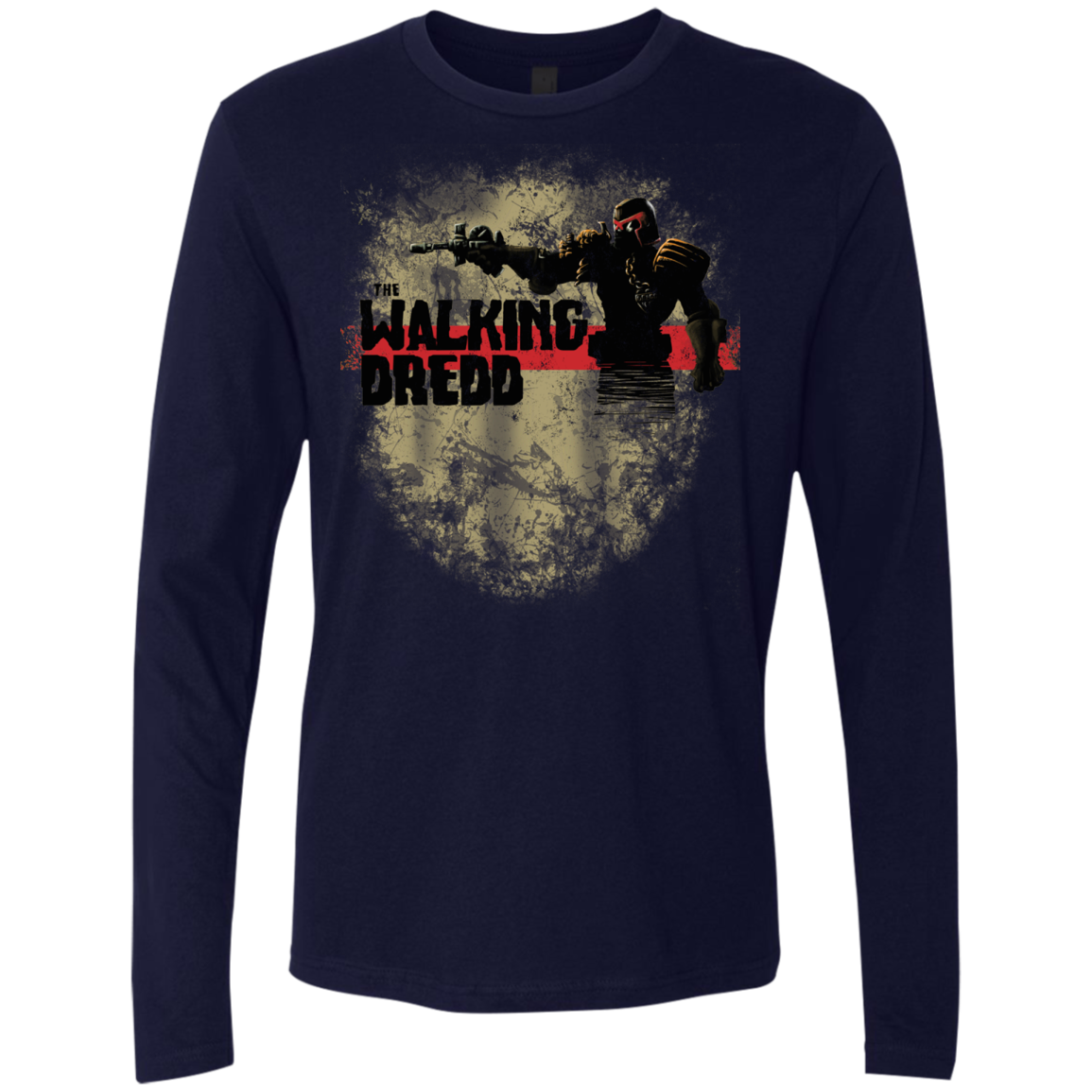 Walking Dredd Men's Premium Long Sleeve