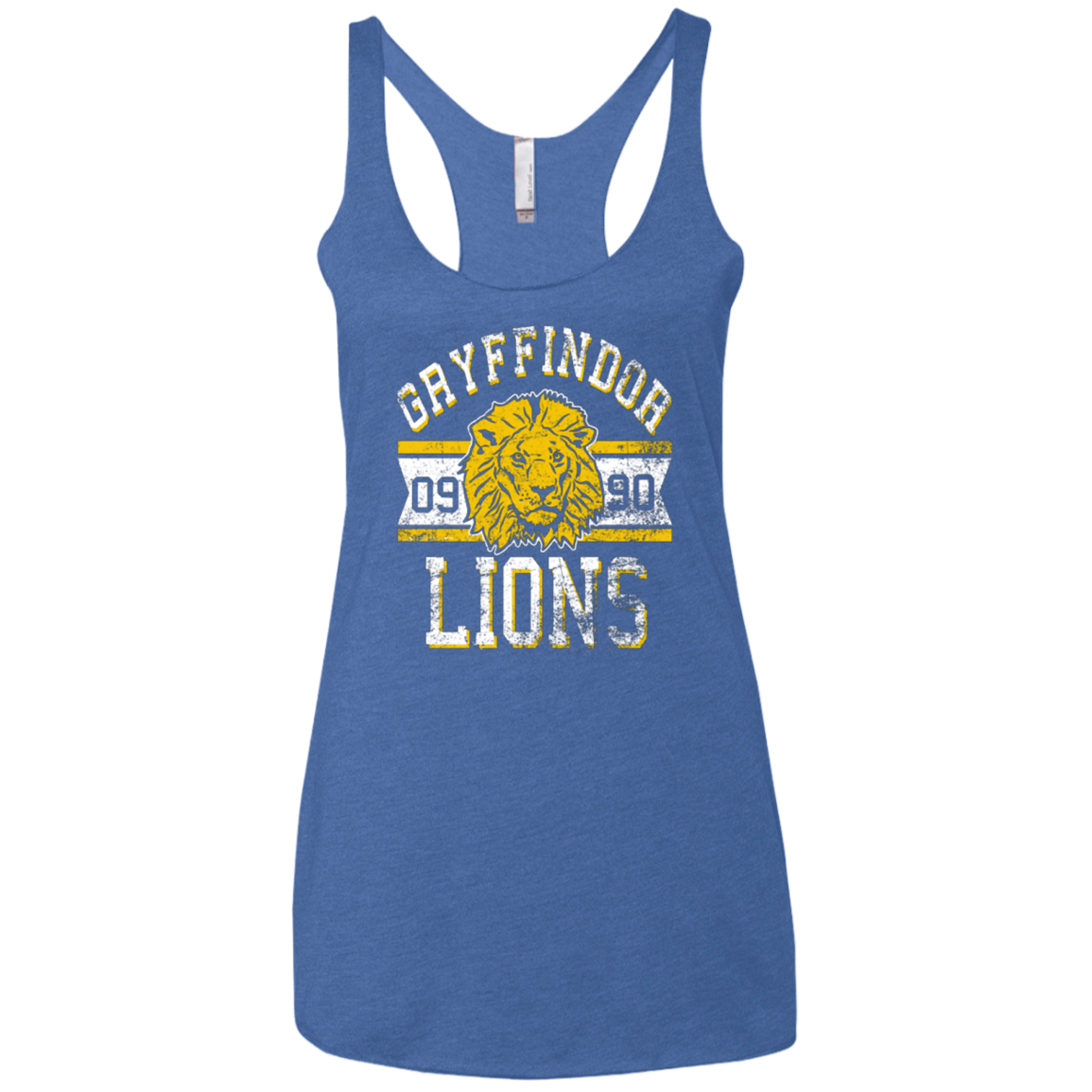 Lions Women's Triblend Racerback Tank