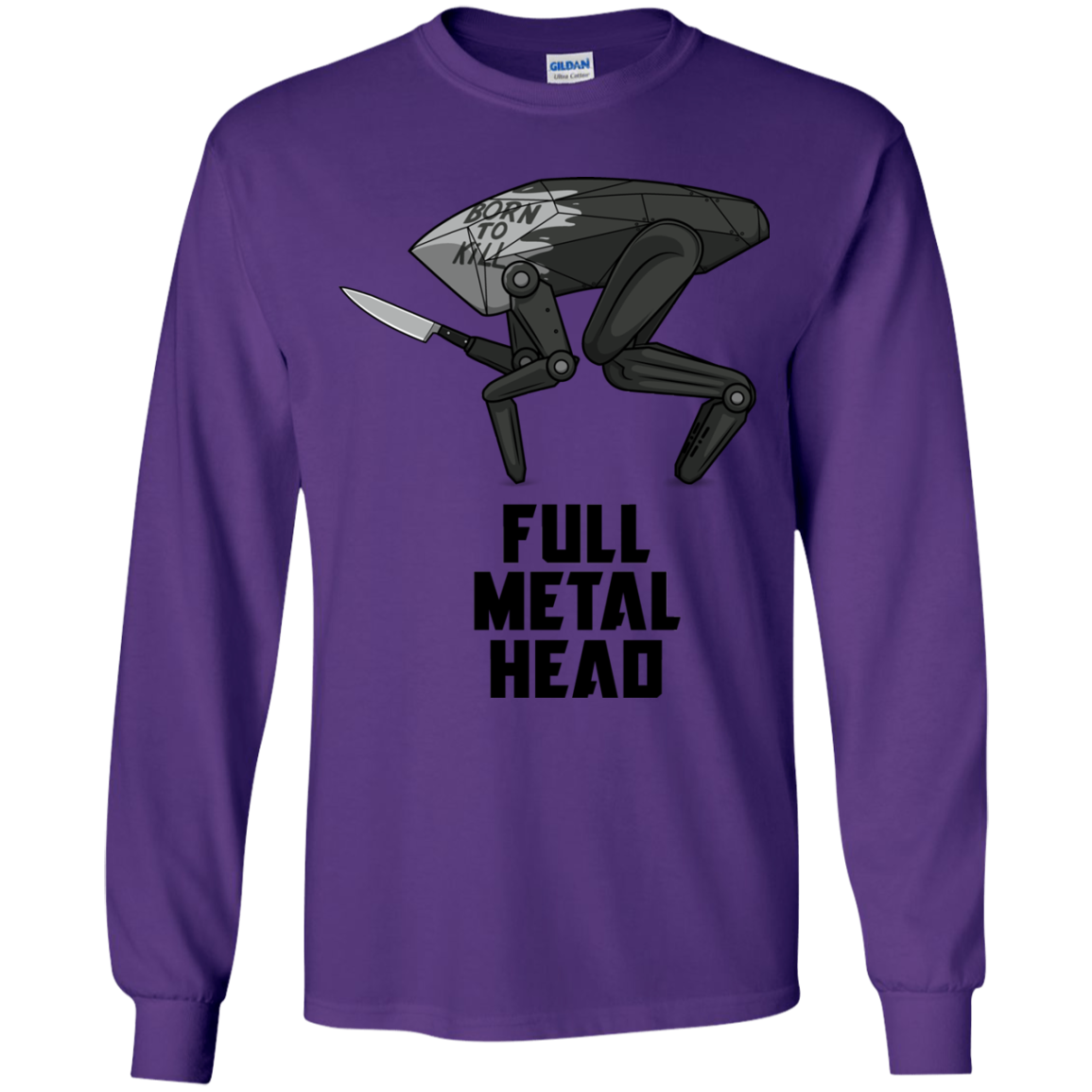 Full Metal Head Youth Long Sleeve T-Shirt