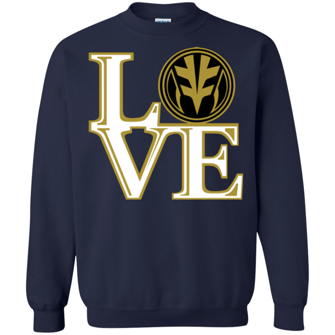 White Ranger LOVE Crewneck Sweatshirt