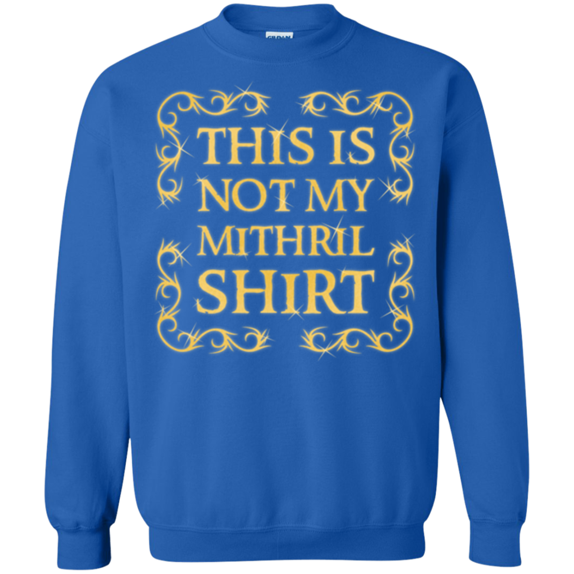 Not my shirt Crewneck Sweatshirt
