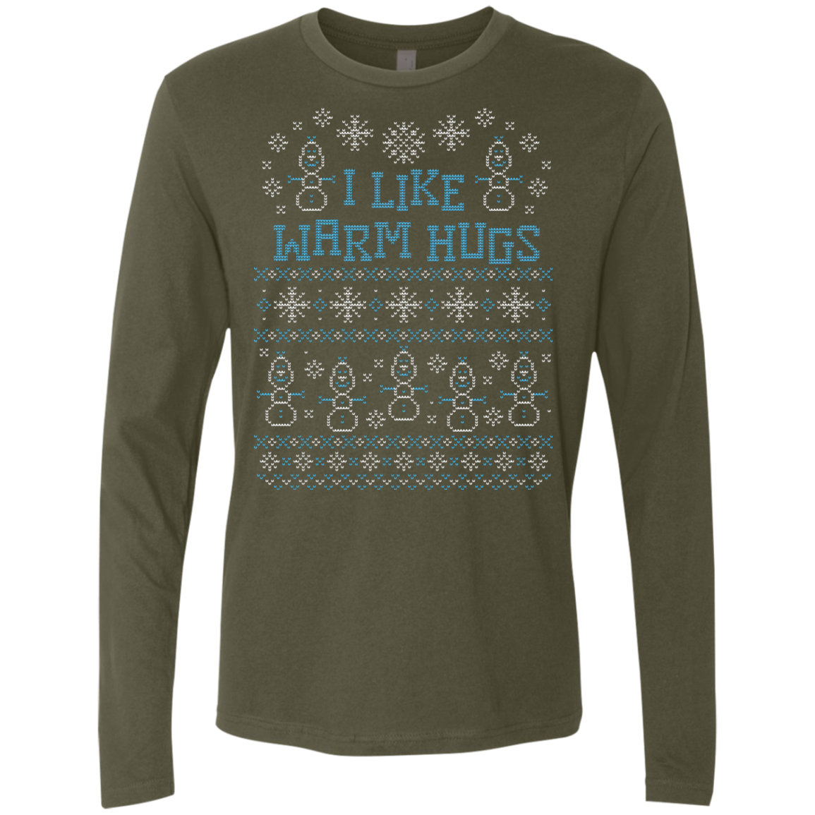Warmest Greetings Men's Premium Long Sleeve