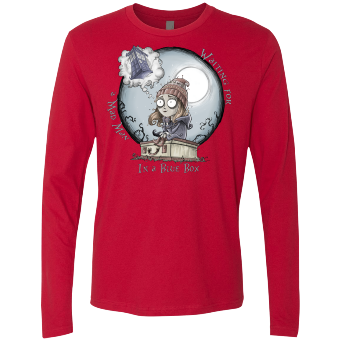 The Girl Who Waited Men's Premium Long Sleeve