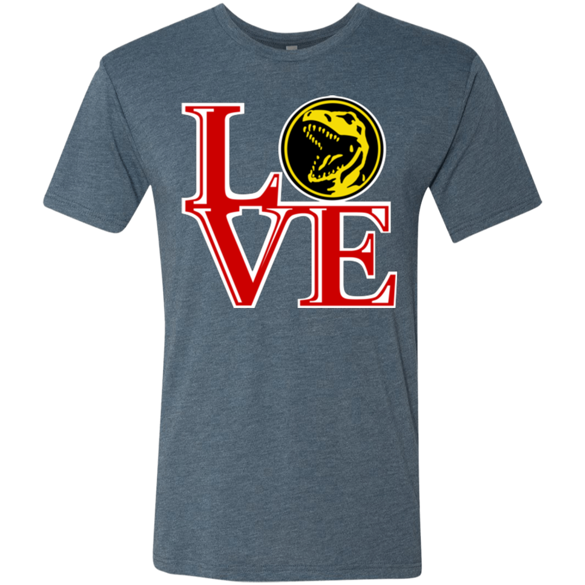 Red Ranger LOVE Men's Triblend T-Shirt