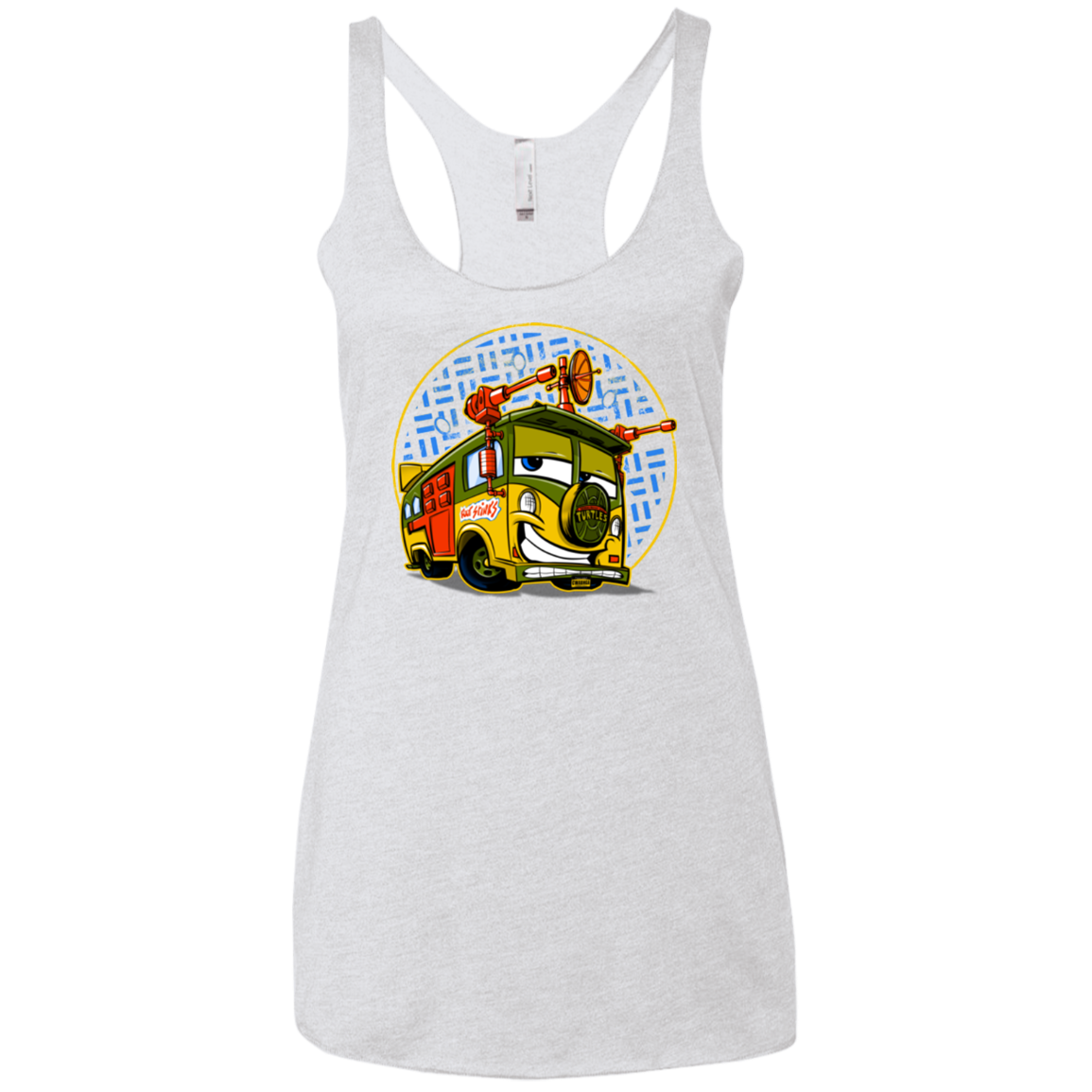 Foot Stinks Women's Triblend Racerback Tank