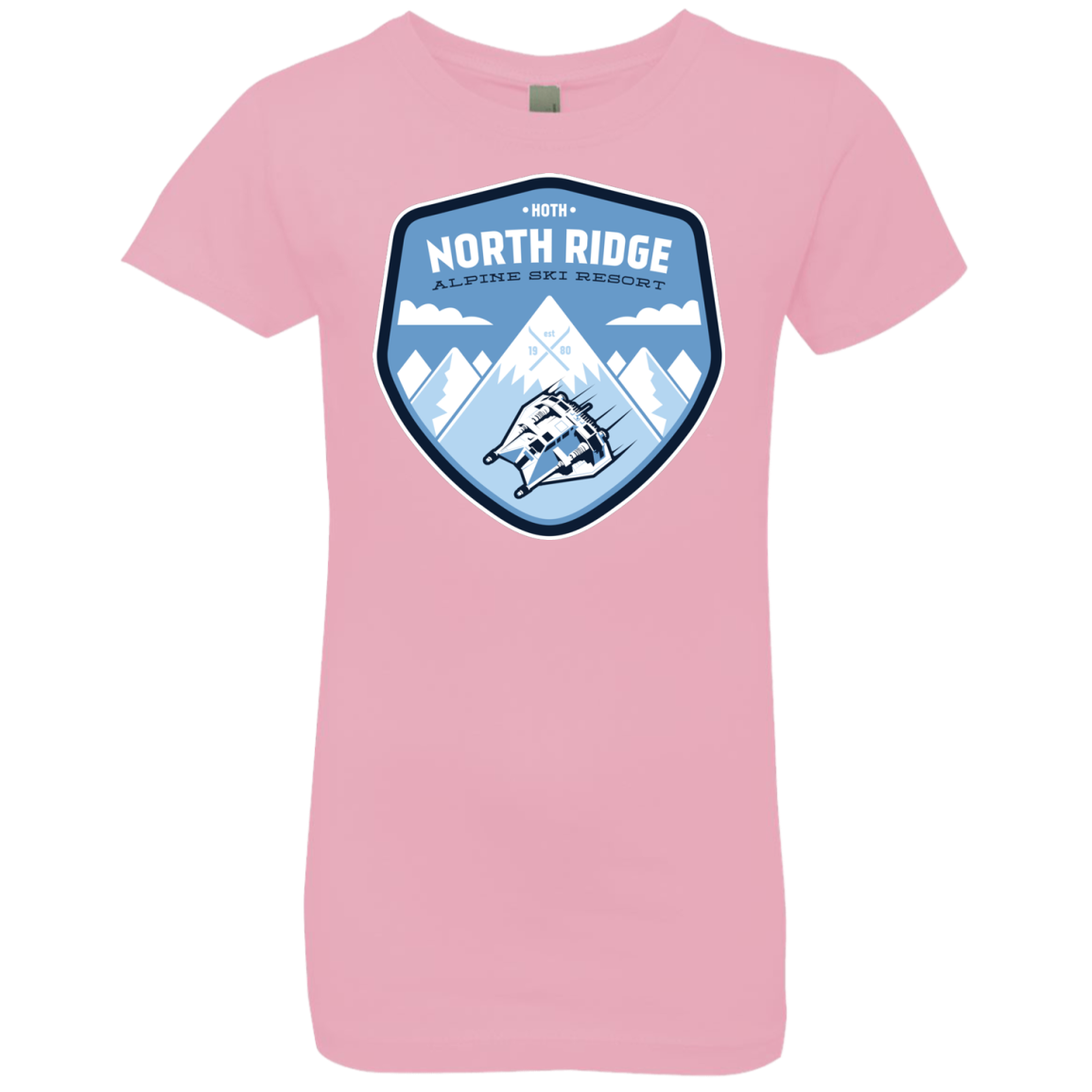 North Ridge Ski Resort Girls Premium T-Shirt