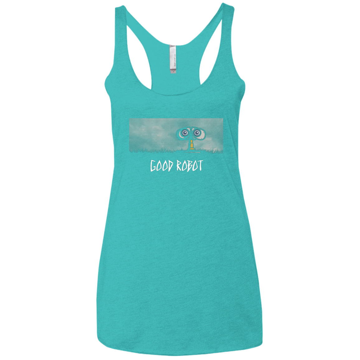 GOOD ROBOT Women's Triblend Racerback Tank