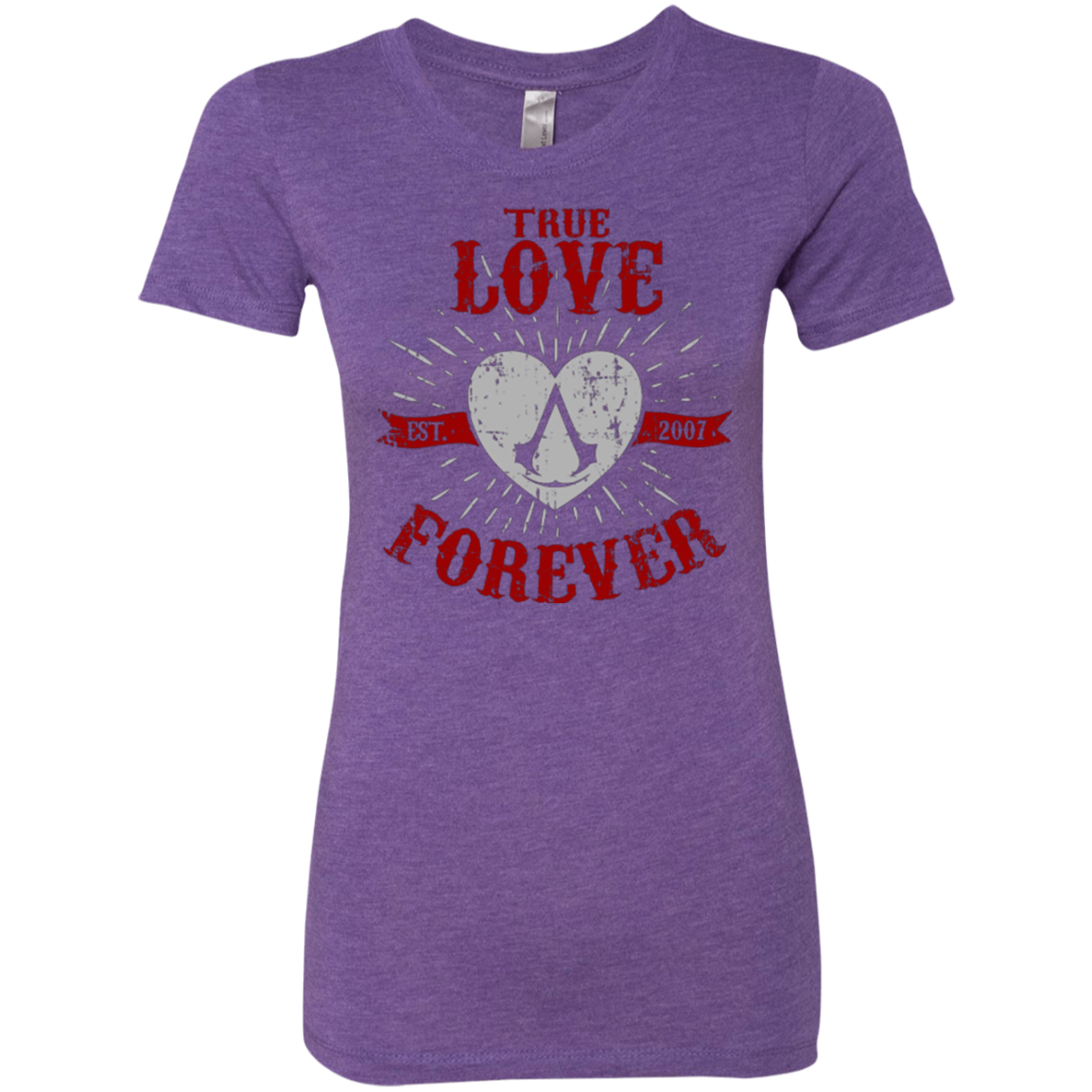 True Love Forever Assasin Women's Triblend T-Shirt