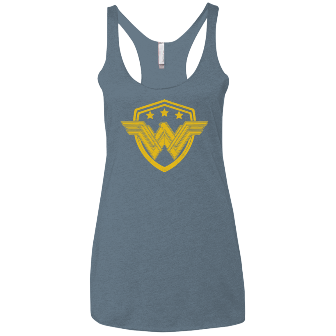 Wonder Eagle Women's Triblend Racerback Tank