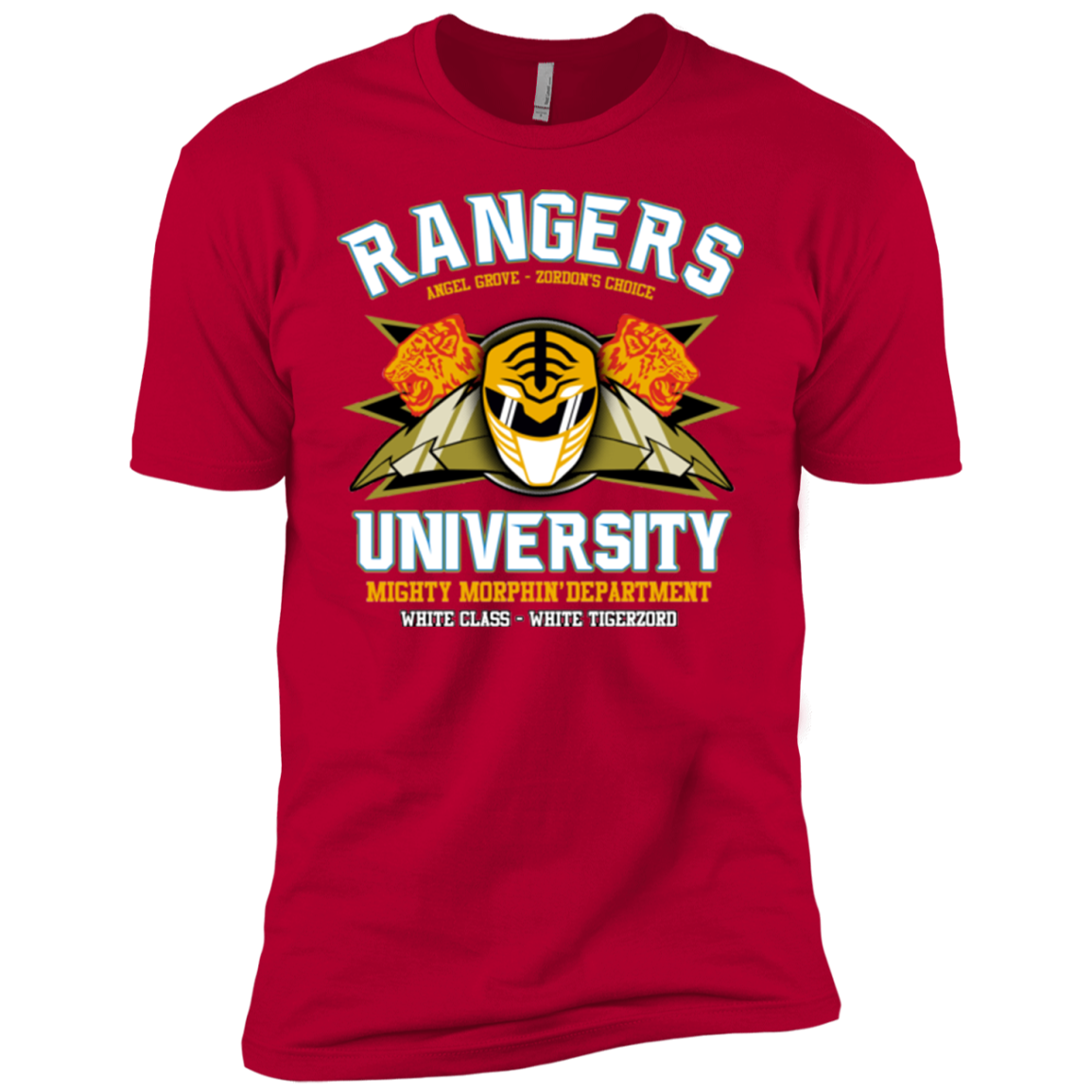 Rangers U White Ranger Boys Premium T-Shirt