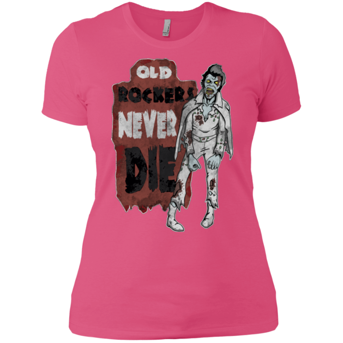 Old Rockers Never Die Women's Premium T-Shirt